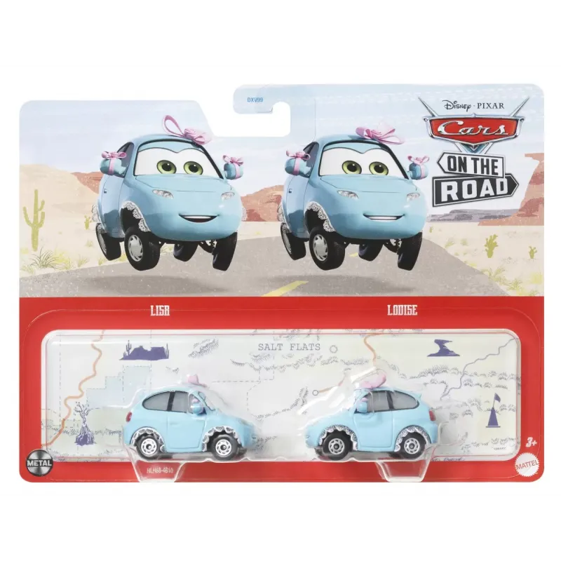 CARS3 SET 2 MASINUTE METALICE LISA ȘI LOUISE