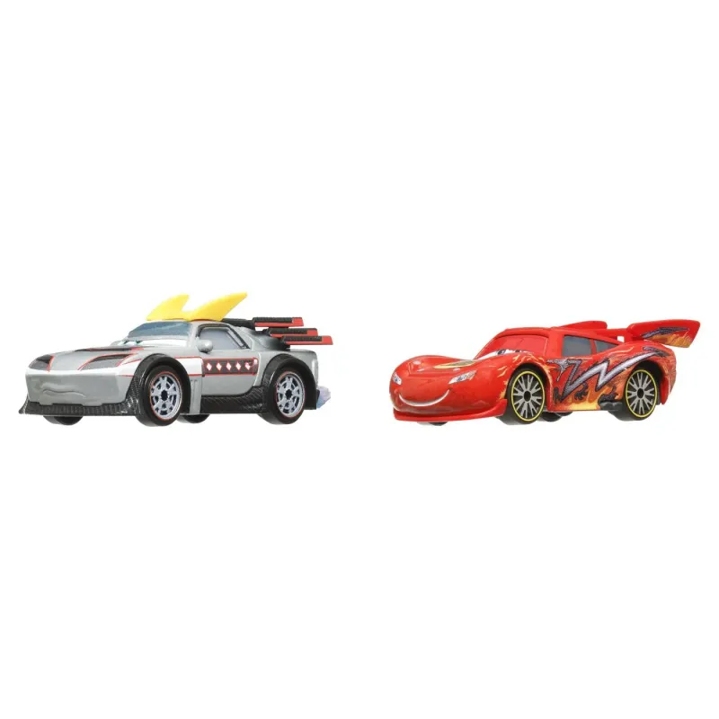 CARS3 SET 2 MASINUTE METALICE KABUTO ȘI DRAGON FULGER MCQUEEN