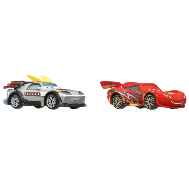 CARS3 SET 2 MASINUTE METALICE KABUTO ȘI DRAGON FULGER MCQUEEN