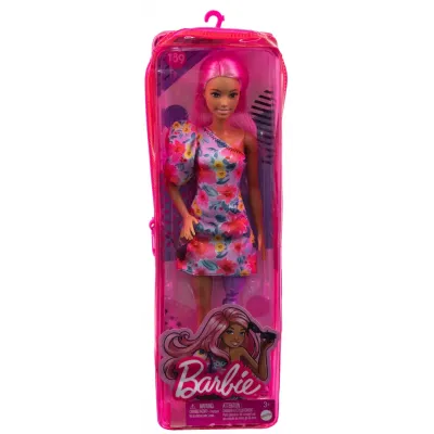 PAPUSA BARBIE FASHIONISTA CU PAR ROZ ȘI PICIOR PROTETIC