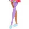 PAPUSA BARBIE FASHIONISTA CU PAR ROZ ȘI PICIOR PROTETIC