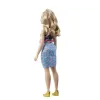 PAPUSA BARBIE FASHIONISTA BLONDA CU BORSETA ROZ