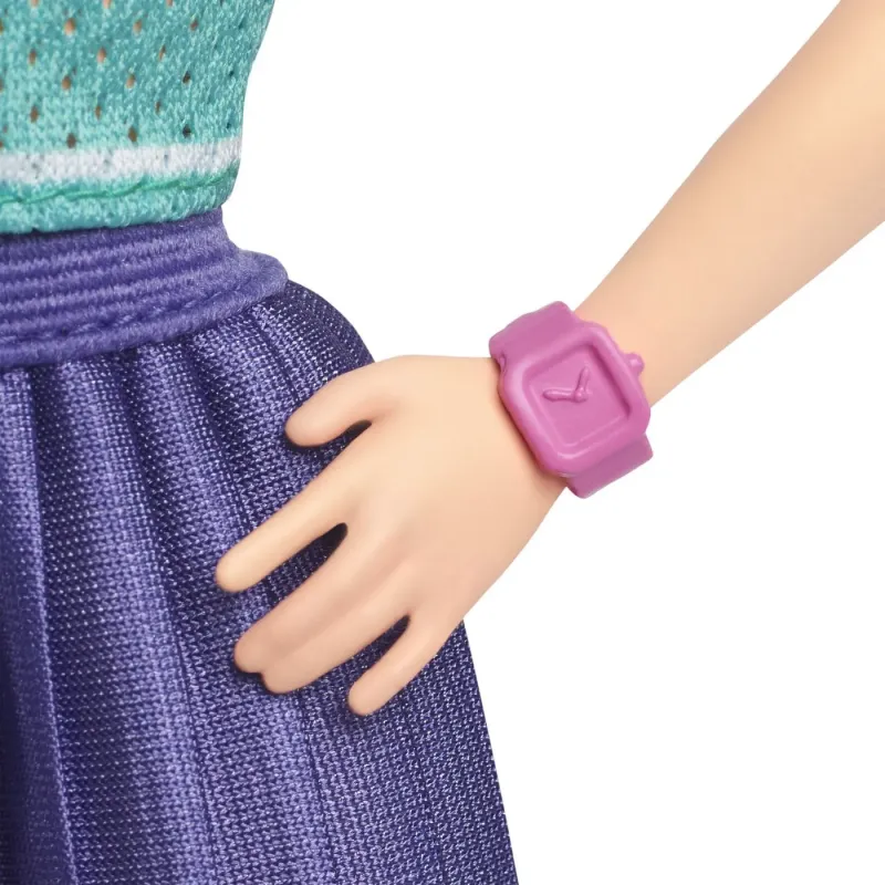 BARBIE FASHIONISTAS PAPUSA BARBIE ROSCATA MAJORETA