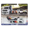 HOT WHEELS TRANSPORTATOR FLEET STREET CU MAȘINUȚĂ TOYOTA OFF ROAD TRUCK SCARA 1:64