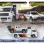 HOT WHEELS TRANSPORTATOR FLEET STREET CU MAȘINUȚĂ TOYOTA OFF ROAD TRUCK SCARA 1:64
