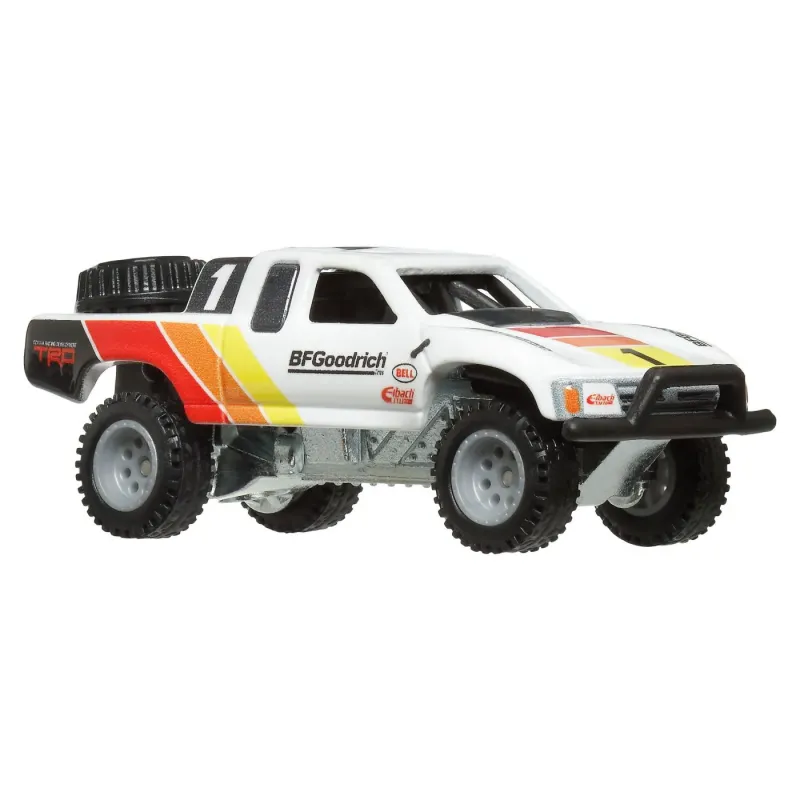 HOT WHEELS TRANSPORTATOR FLEET STREET CU MAȘINUȚĂ TOYOTA OFF ROAD TRUCK SCARA 1:64