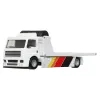 HOT WHEELS TRANSPORTATOR FLEET STREET CU MAȘINUȚĂ TOYOTA OFF ROAD TRUCK SCARA 1:64