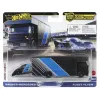 HOT WHEELS TRANSPORTATOR SAUBER MERCEDES C9 CU MAȘINUȚĂ FLEET FLYER SCARA 1:64