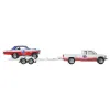 HOT WHEELS TRANSPORTATOR CHEVY SILVERADO 3500 88 CU MAȘINUȚĂ CHEVY NOVA 63 SCARA 1:64