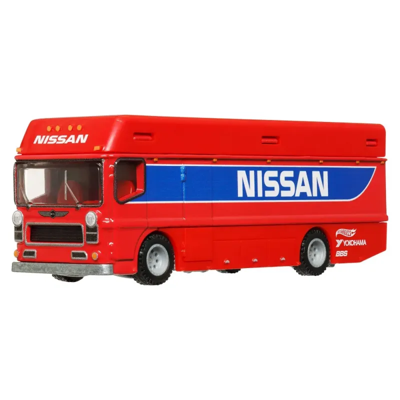 HOT WHEELS TRANSPORTATOR EURO HAULER CU MAȘINUȚĂ NISSAN 300 ZX GTS SCARA 1:64