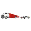 HOT WHEELS TRANSPORTATOR CARRY ON CU MAȘINUȚĂ  PORSCHE CARRERA 906 SCARA 1:64