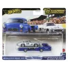 HOT WHEELS TRANSPORTATOR  MERCEDES-BENZ 55 BLAUES WUNDER CU MAȘINUȚĂ MERCEDES-BENZ 300 SL SCARA 1:64