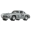 HOT WHEELS TRANSPORTATOR  MERCEDES-BENZ 55 BLAUES WUNDER CU MAȘINUȚĂ MERCEDES-BENZ 300 SL SCARA 1:64