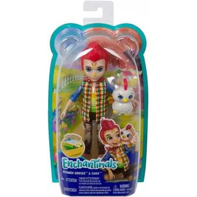 ENCHANTIMALS PAPUSI ȘI ANIMALUTE REDWARD ROOSTER ȘI CLUCK