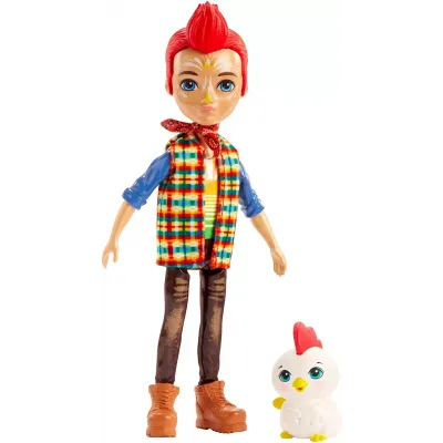 ENCHANTIMALS PAPUSI ȘI ANIMALUTE REDWARD ROOSTER ȘI CLUCK
