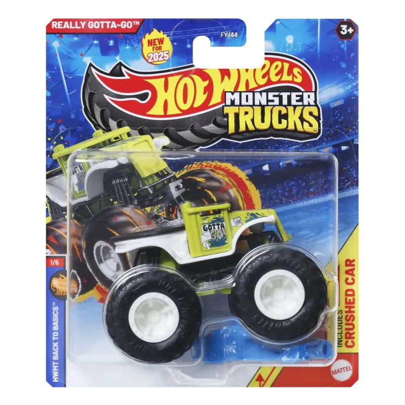 HOT WHEELS MONSTER TRUCK MAȘINUȚĂ REALLY GOTTA GO SCARA 1:64