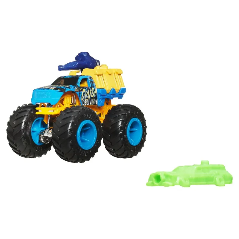 HOT WHEELS MONSTER TRUCK MAȘINUȚĂ CRUSH DELIVERY SCARA 1:64