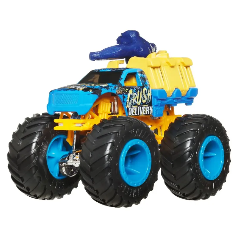 HOT WHEELS MONSTER TRUCK MAȘINUȚĂ CRUSH DELIVERY SCARA 1:64