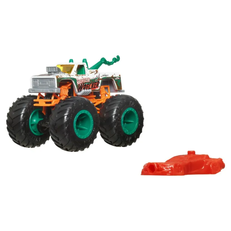 HOT WHEELS MONSTER TRUCK MAȘINUȚĂ RAMBLIN WRECKER SCARA 1:64