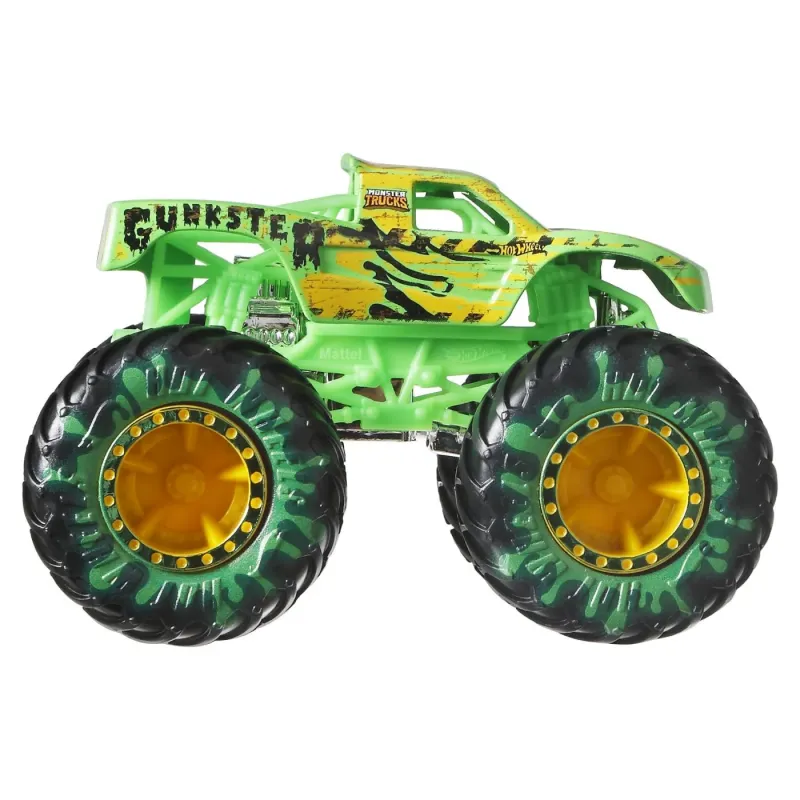 HOT WHEELS MONSTER TRUCK MAȘINUȚĂ GUNKSTER SCARA 1:64
