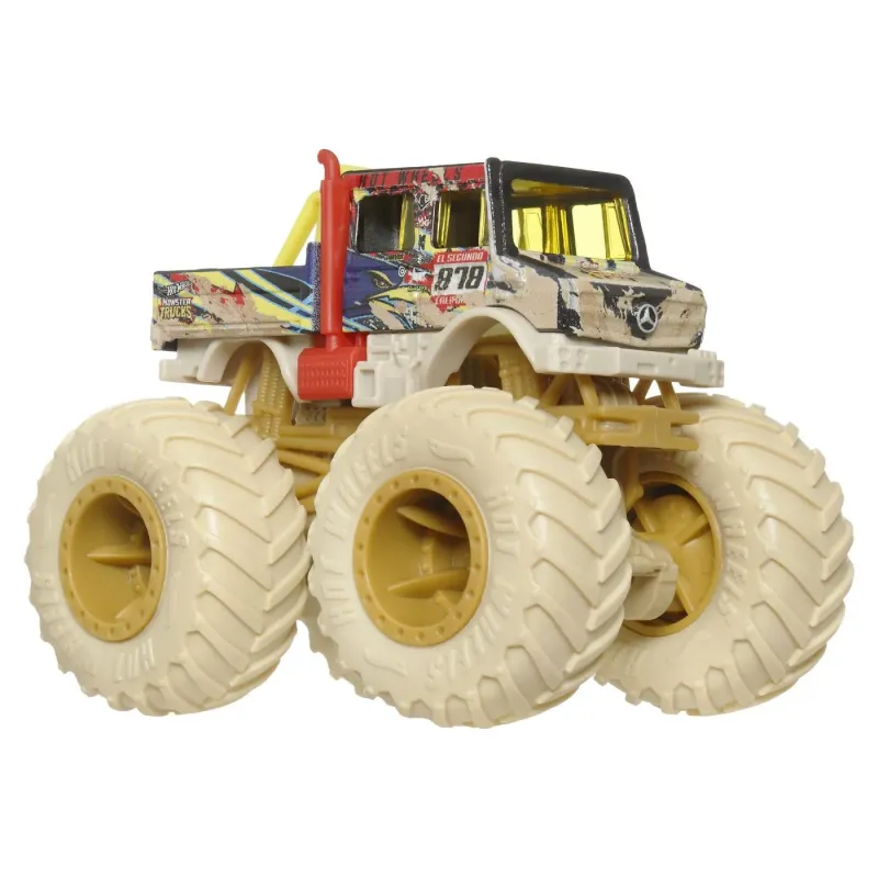 HOT WHEELS MONSTER TRUCK MAȘINUȚĂ UNIMOG SCARA 1:64