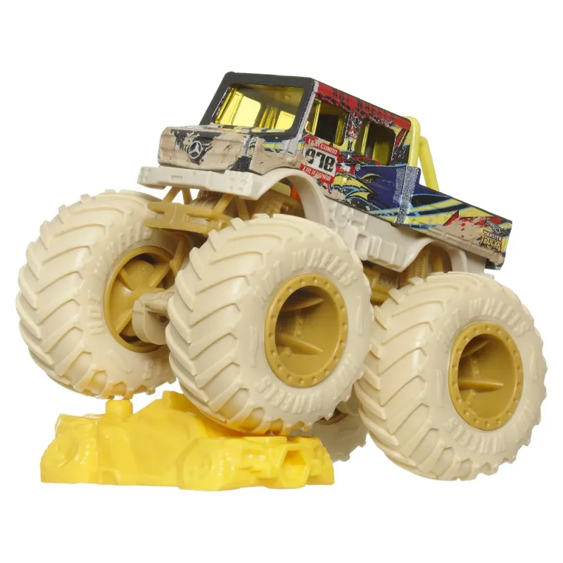 HOT WHEELS MONSTER TRUCK MAȘINUȚĂ UNIMOG SCARA 1:64