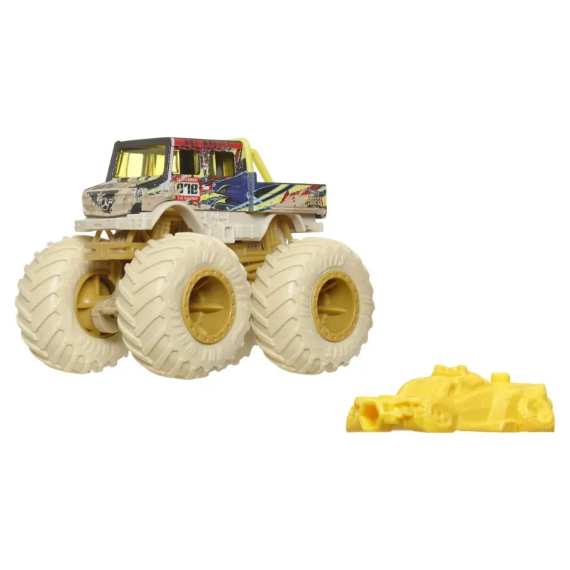 HOT WHEELS MONSTER TRUCK MAȘINUȚĂ UNIMOG SCARA 1:64