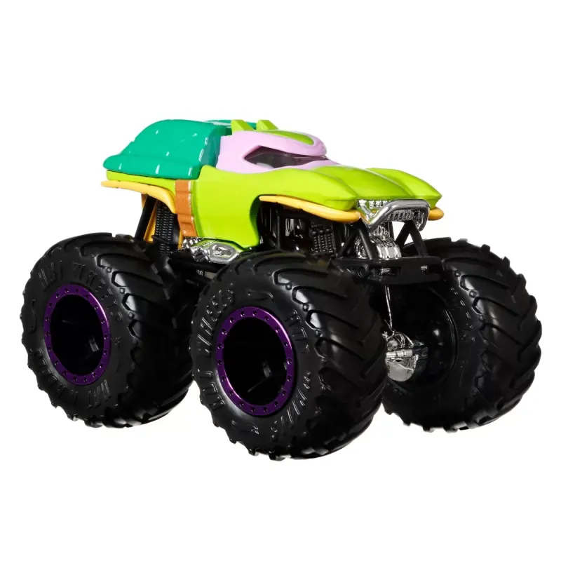 MONSTER TRUCK SET 2 MASINI SCARA 1 LA 64 MICHELANGELO ȘI DONATELLO