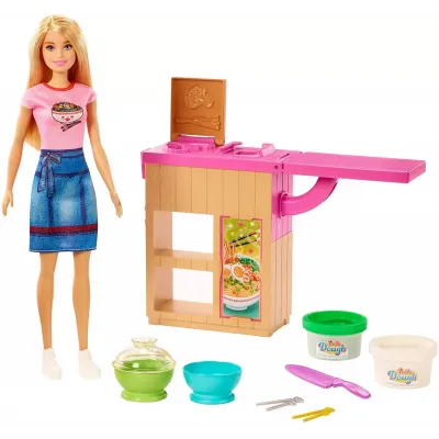 BARBIE SET DE JOACĂ PREGATESTE NOODLES