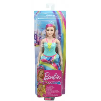 BARBIE PAPUSA PRINTESA DREAMTOPIA CU CORONITA ALBASTRA