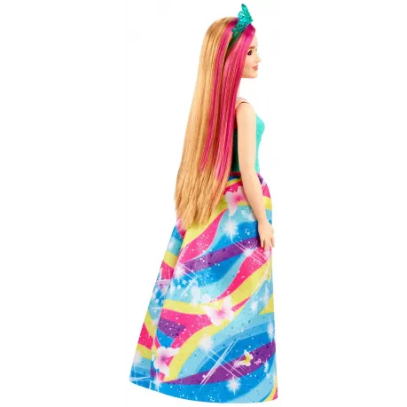 BARBIE PAPUSA PRINTESA DREAMTOPIA CU CORONITA ALBASTRA