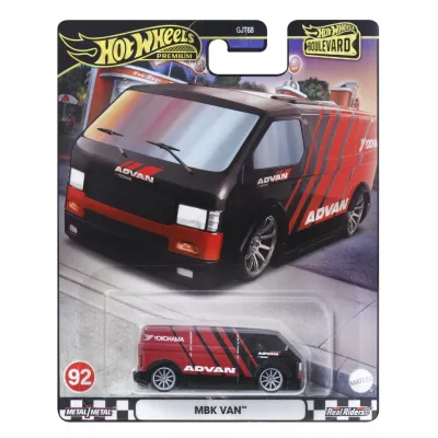 HOT WHEELS PREMIUM BOULEVARD MAȘINUȚĂ METALICĂ MBK VAN SCARA 1:64