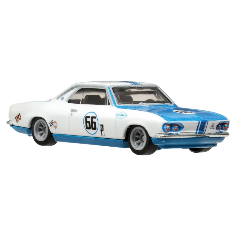 HOT WHEELS PREMIUM BOULEVARD MAȘINUȚĂ METALICĂ CHEVROLET CORVAIR YENKO STINGER 66 SCARA 1:64