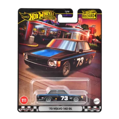HOT WHEELS PREMIUM BOULEVARD MAȘINUȚĂ METALICĂ VOLVO 142 GL SCARA 1:64
