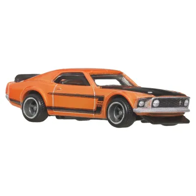 HOT WHEELS PREMIUM BOULEVARD MAȘINUȚĂ METALICĂ FORD MUSTANG BOSS 302 69 SCARA 1:64