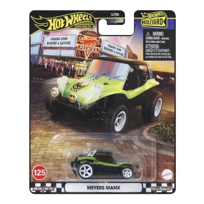 HOT WHEELS PREMIUM BOULEVARD MAȘINUȚĂ METALICĂ MEYERS MANX SCARA 1:64