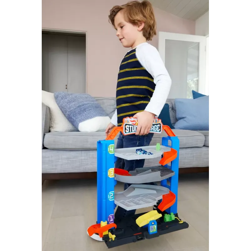 HOT WHEELS GARAJUL CU CASCADORII