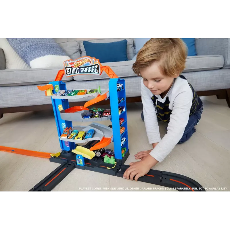 HOT WHEELS GARAJUL CU CASCADORII