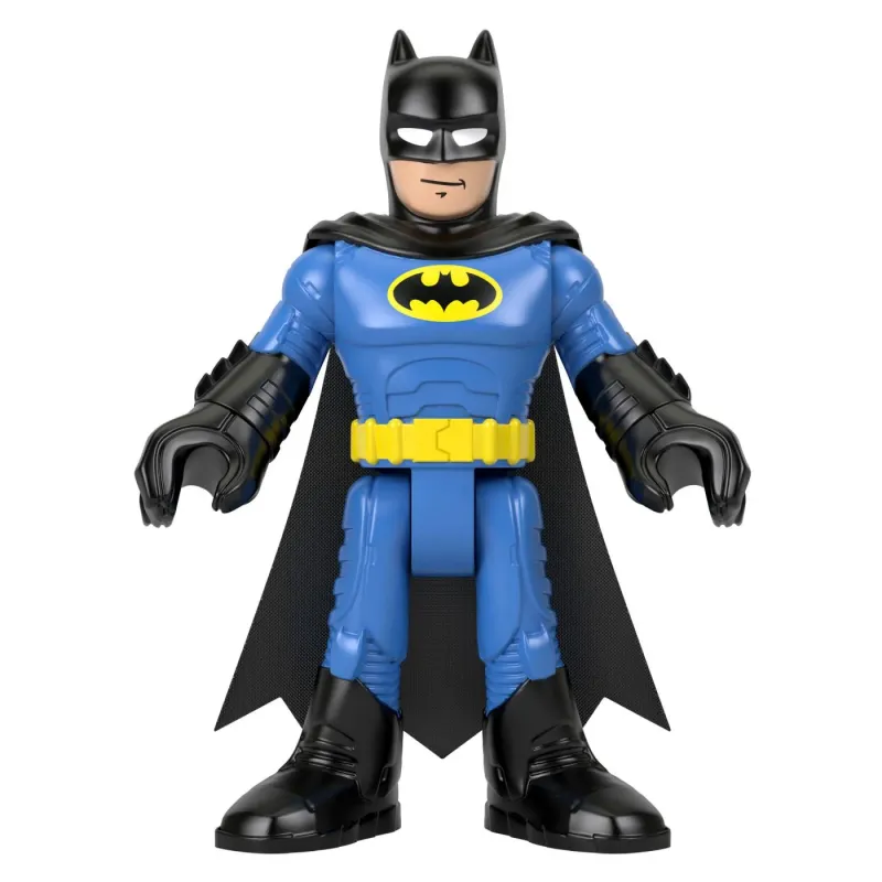 FISHER PRICE IMAGINEXT DC SUPER FRIENDS FIGURINĂ BATMAN XL CU COSTUM ALBASTRU