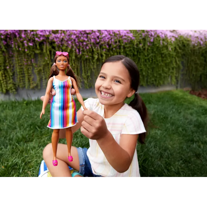 BARBIE TRAVEL PAPUSA BARBIE ANIVERSARE 50 DE ANI MALIBU SATENA