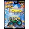 HOT WHEELS MONSTER TRUCK ȘI MAȘINUȚĂ METALICĂ HOUND HAULLER