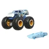 HOT WHEELS MONSTER TRUCK ȘI MAȘINUȚĂ METALICĂ 32 DEGREES