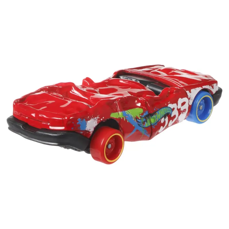 HOT WHEELS MONSTER TRUCK ȘI MAȘINUȚĂ METALICĂ NIGHT SHIFTER