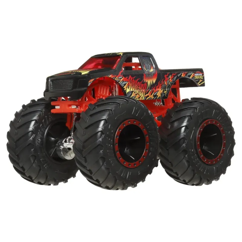 HOT WHEELS MONSTER TRUCK ȘI MAȘINUȚĂ METALICĂ SCORCHER