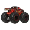 HOT WHEELS MONSTER TRUCK ȘI MAȘINUȚĂ METALICĂ SCORCHER