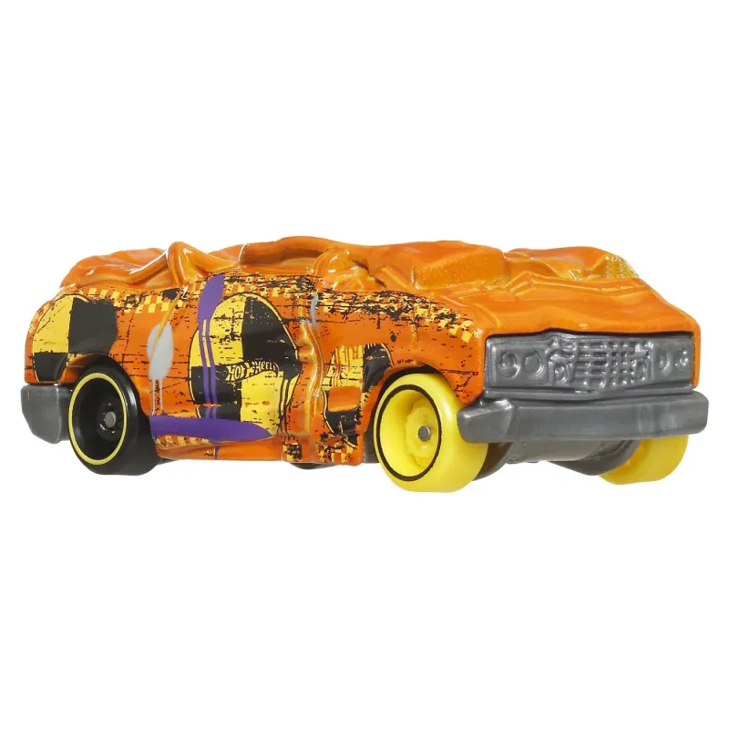 HOT WHEELS MONSTER TRUCK ȘI MAȘINUȚĂ METALICĂ TOTALED