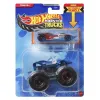 HOT WHEELS MONSTER TRUCK ȘI MAȘINUȚĂ METALICĂ TWIN MILL