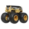 HOT WHEELS MONSTER TRUCK ȘI MAȘINUȚĂ METALICĂ 5 ALARM