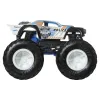HOT WHEELS MONSTER TRUCK ȘI MAȘINUȚĂ METALICĂ NIGHT SHIFTER