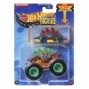 HOT WHEELS MONSTER TRUCK ȘI MAȘINUȚĂ METALICĂ MOTOSAURUS